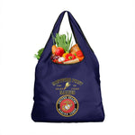 Montford Point Marines Grocery Bag African American Heroes Navy Blue - African Pride