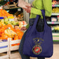 Montford Point Marines Grocery Bag African American Heroes Navy Blue - African Pride