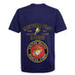 Montford Point Marines Rugby Jersey African American Heroes Navy Blue - African Pride