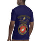 Montford Point Marines Rugby Jersey African American Heroes Navy Blue - African Pride