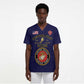 Montford Point Marines Scrub Top African American Heroes Navy Blue - African Pride