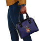 Montford Point Marines Shoulder Handbag African American Heroes Navy Blue - African Pride