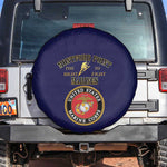 Montford Point Marines Spare Tire Cover African American Heroes Navy Blue - African Pride