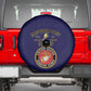 Montford Point Marines Spare Tire Cover African American Heroes Navy Blue - African Pride