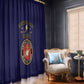 Montford Point Marines Window Curtain African American Heroes Navy Blue - African Pride