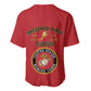 Montford Point Marines Baseball Jersey African American Heroes Red - African Pride