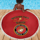 Montford Point Marines Beach Blanket African American Heroes Red - African Pride