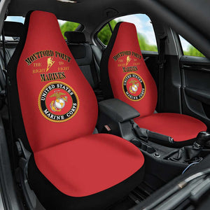 Montford Point Marines Car Seat Cover African American Heroes Red - African Pride