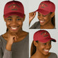 Montford Point Marines Classic Cap African American Heroes Red - African Pride