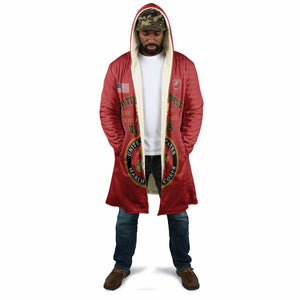 African American Marine Corps Legacy Cloak Montford Point Heritage Red