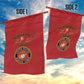 Montford Point Marines Garden Flag African American Heroes Red - African Pride
