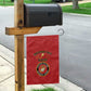 Montford Point Marines Garden Flag African American Heroes Red - African Pride