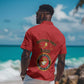 Montford Point Marines Hawaiian Shirt African American Heroes Red - African Pride
