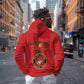 Montford Point Marines Hoodie African American Heroes Red - African Pride
