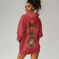 Montford Point Marines Hoodie Dress African American Heroes Red - African Pride