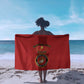 Montford Point Marines Sarong African American Heroes Red - African Pride