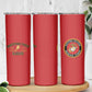 Montford Point Marines Skinny Tumbler African American Heroes Red - African Pride