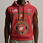 Montford Point Marines Sleeveless Hoodie African American Heroes Red - African Pride