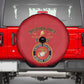 Montford Point Marines Spare Tire Cover African American Heroes Red - African Pride