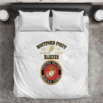 Montford Point Marines Bedding Set African American Heroes White - African Pride