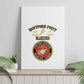 Montford Point Marines Canvas Wall Art African American Heroes White - African Pride