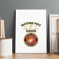 Montford Point Marines Canvas Wall Art African American Heroes White - African Pride