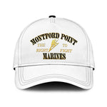 Montford Point Marines Classic Cap African American Heroes White - African Pride