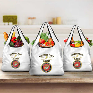 Montford Point Marines Grocery Bag African American Heroes White - African Pride