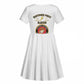 Montford Point Marines Kid Short Sleeve Dress African American Heroes White - African Pride