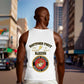 Montford Point Marines Men Tank Top African American Heroes White - African Pride