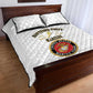 Montford Point Marines Quilt Bed Set African American Heroes White - African Pride