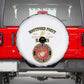 Montford Point Marines Spare Tire Cover African American Heroes White - African Pride