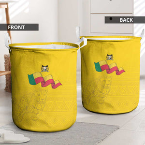 Afro Benin Football Laundry Basket Come On Les Guepards - African Pride