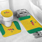 Benin Football Bathroom Set Go Champions Les Guepards