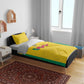 Afro Benin Football Bedding Set Come On Les Guepards - African Pride
