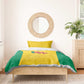 Afro Benin Football Bedding Set Come On Les Guepards - African Pride