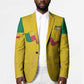 Custom Benin Football Blazer Go Champions Les Guepards