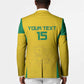 Custom Benin Football Blazer Go Champions Les Guepards
