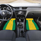 Afro Benin Football Custom Car Mats Come On Les Guepards - African Pride
