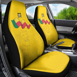 Afro Benin Football Car Seat Cover Come On Les Guepards - African Pride