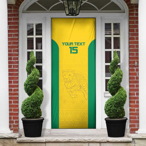 Custom Benin Football Door Cover Go Champions Les Guepards