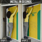 Custom Benin Football Door Cover Go Champions Les Guepards
