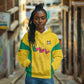Afro Benin Football Custom Hoodie Come On Les Guepards - African Pride