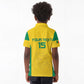 Afro Benin Football Custom Kid Polo Shirt Come On Les Guepards - African Pride