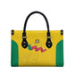 Benin Football Leather Bag Go Champions Les Guepards