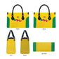 Benin Football Leather Bag Go Champions Les Guepards
