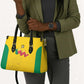 Benin Football Leather Bag Go Champions Les Guepards