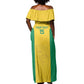 Afro Benin Football Custom Off Shoulder Maxi Dress Come On Les Guepards - African Pride