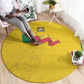 Afro Benin Football Round Carpet Come On Les Guepards - African Pride