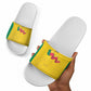 Benin Football Slide Sandals Go Champions Les Guepards